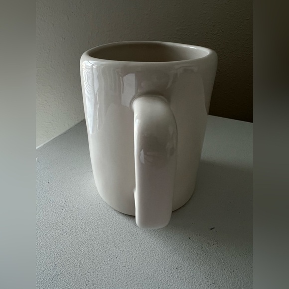 RAE DUNN ARTISAN COLLECTION "CHAI." MUG TYPEWRITER PRINT RARE HTF - Picture 2 of 8